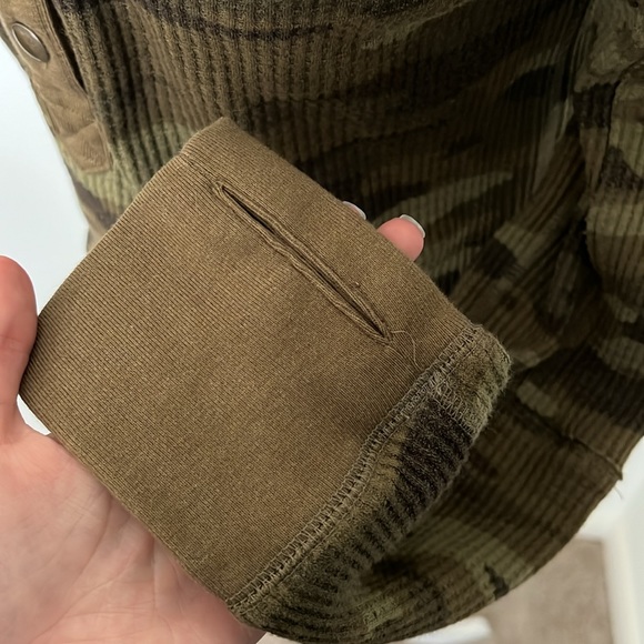 We The Free Camouflage Henley Top - Picture 2 of 2